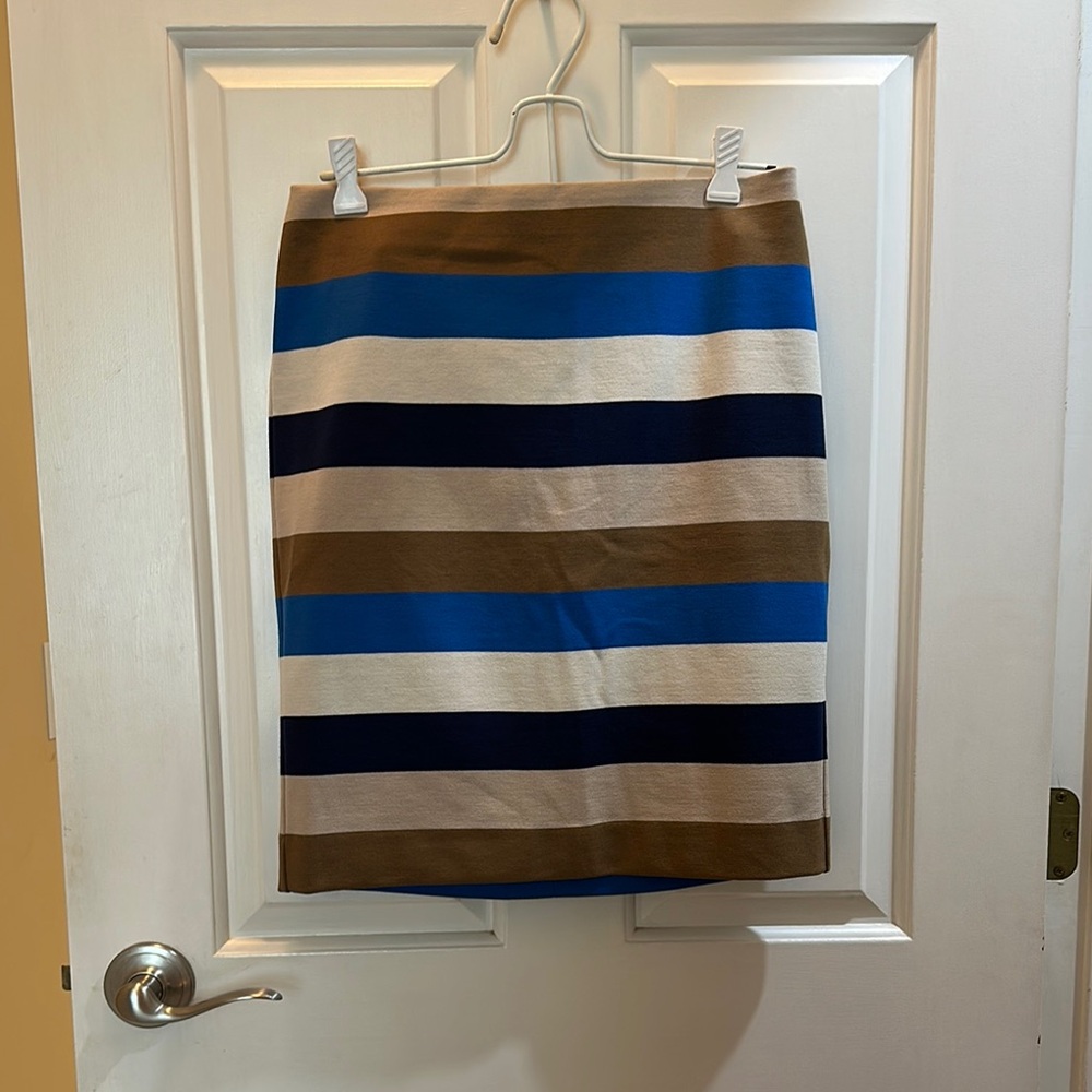 Ann Taylor Striped Women's Pencil Skirt 2P